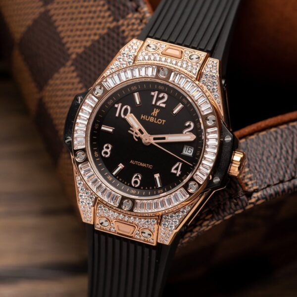 Dong Ho Hublot Big Bang One Click King Gold Dinh Da 39mm 5 1
