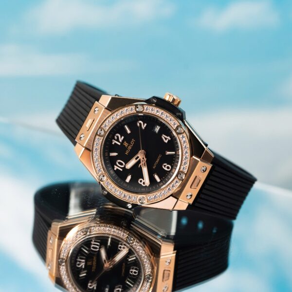 Dong Ho Hublot Big Bang One Click King Gold Replica 11 Mau Den 39mm 3 1