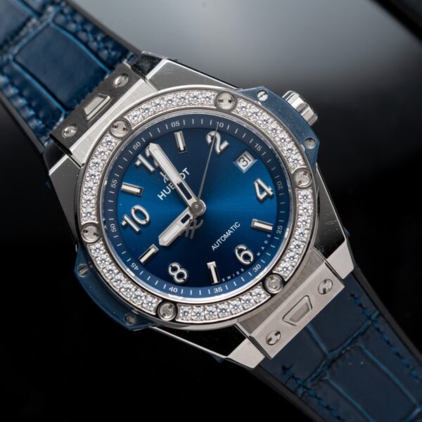 Dong Ho Hublot Big Bang One Click Replica 11 Mau Xanh 39mm 3 1