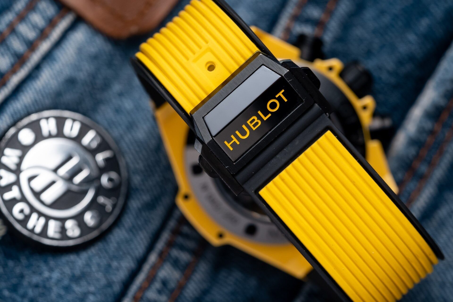 Hublot Big Bang Unico Ceramic Yellow Replica 11 Watch BBF 42mm - Image 9