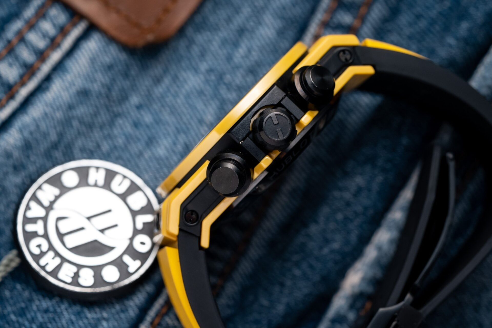 Hublot Big Bang Unico Ceramic Yellow Replica 11 Watch BBF 42mm - Image 7