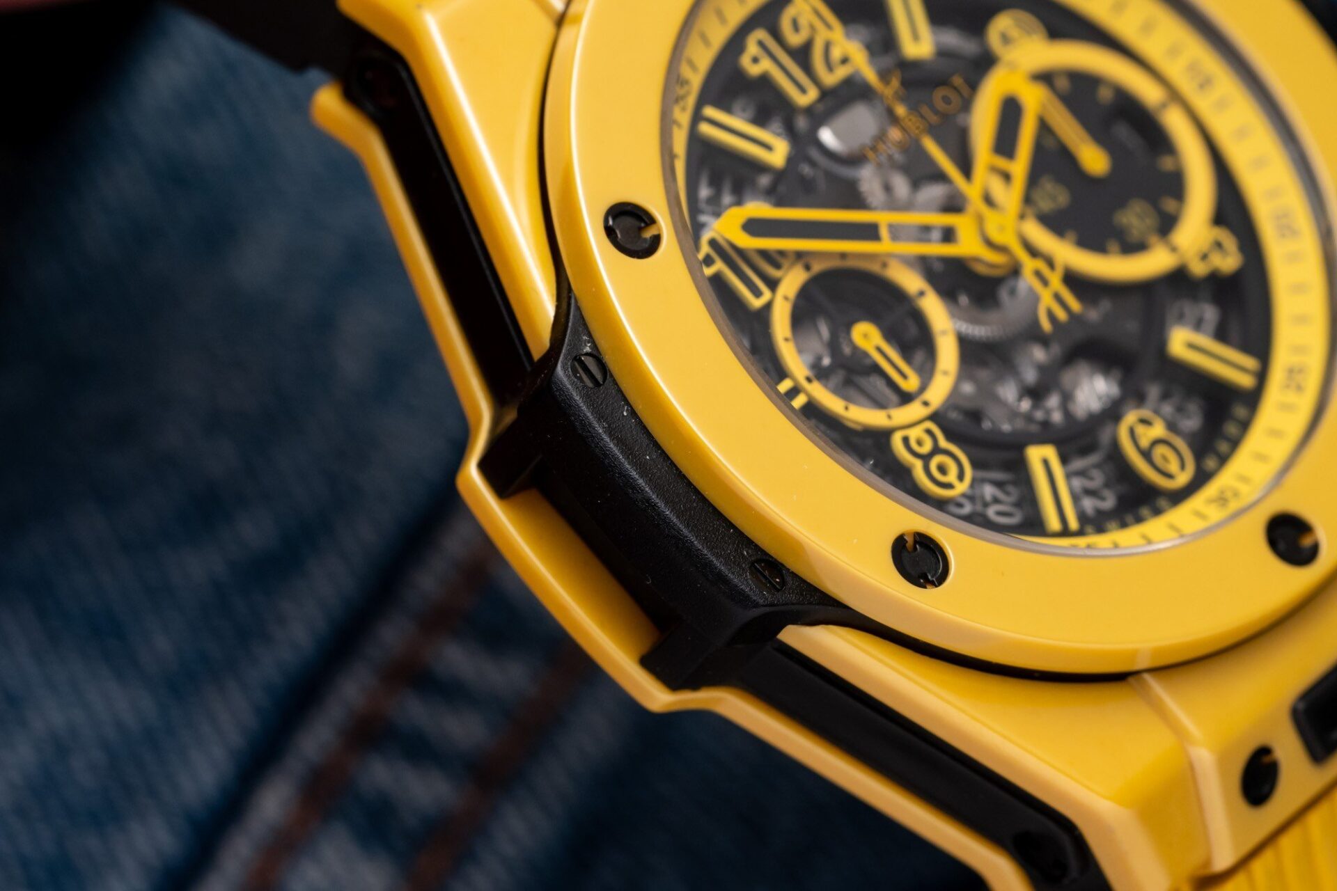 Hublot Big Bang Unico Ceramic Yellow Replica 11 Watch BBF 42mm - Image 6