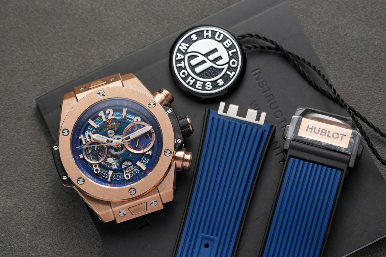 Hublot Big Bang Unico King Gold Super Clone Watch BBF 44mm