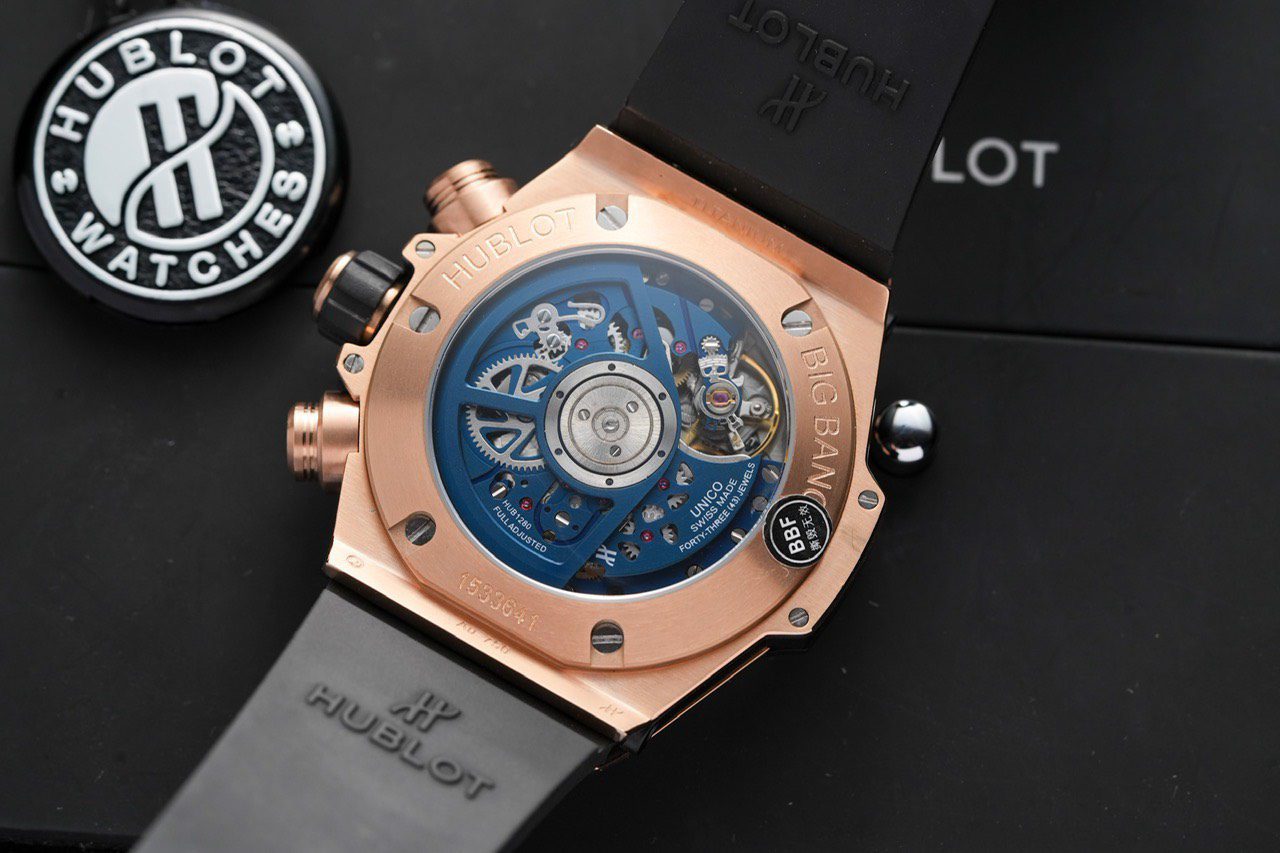 Hublot Big Bang Unico King Gold Super Clone Watch BBF 44mm - Image 8