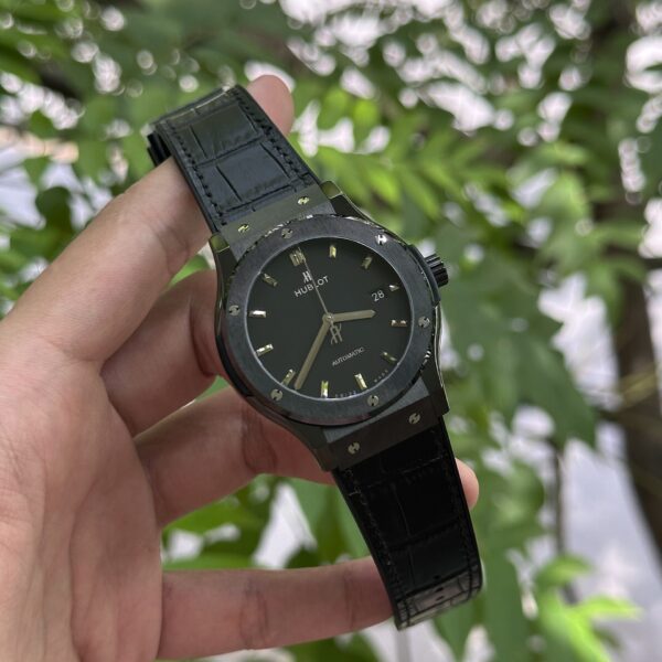 Dong Ho Hublot Classic Fusion Ceramic Replica 11 JJZ Mau Den 42mm 2 1