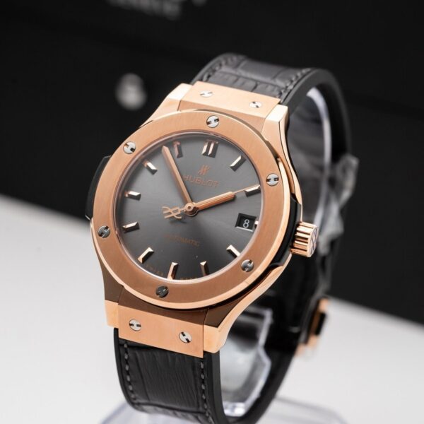 Dong Ho Hublot Classic Fusion King Gold Gray Replica 11 Nha May JJF 38mm 1 1
