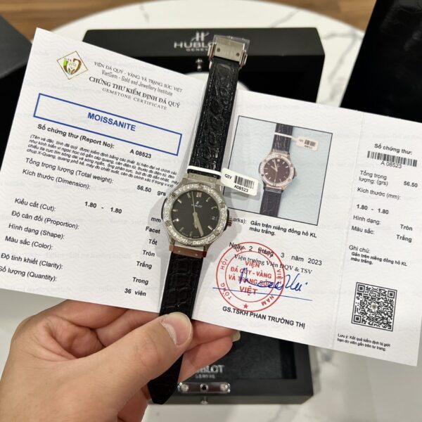 Dong Ho Hublot Classic Fusion Nu Dinh Kim Cuong 1