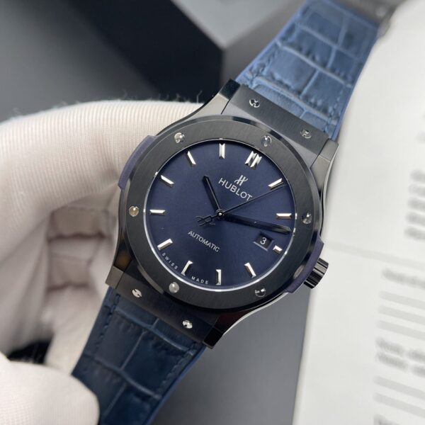 Dong Ho Hublot Classic Fusion Super Fake 11 Mau Xanh Blue 42mm 1 scaled 1