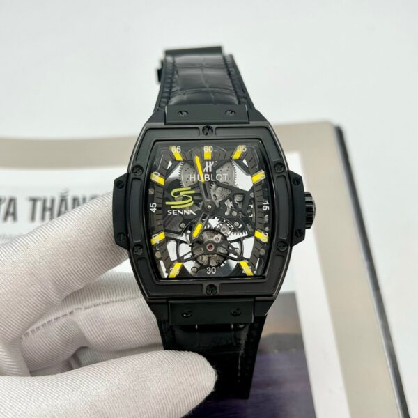 Dong Ho Hublot MP 06 Tourbillon Che Tac Vo Gom Den Cao Cap 1 1