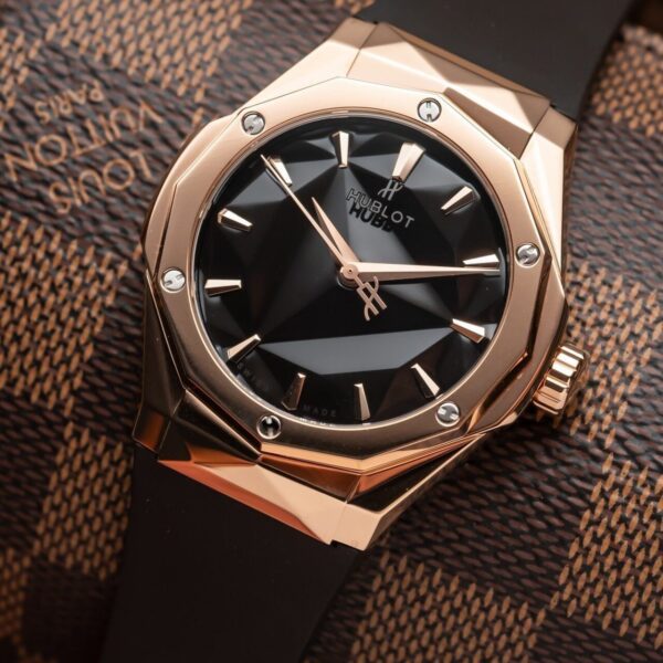 Dong Ho Hublot Orlinski King Gold Replica 11 Mau Den APS 40mm 5 1