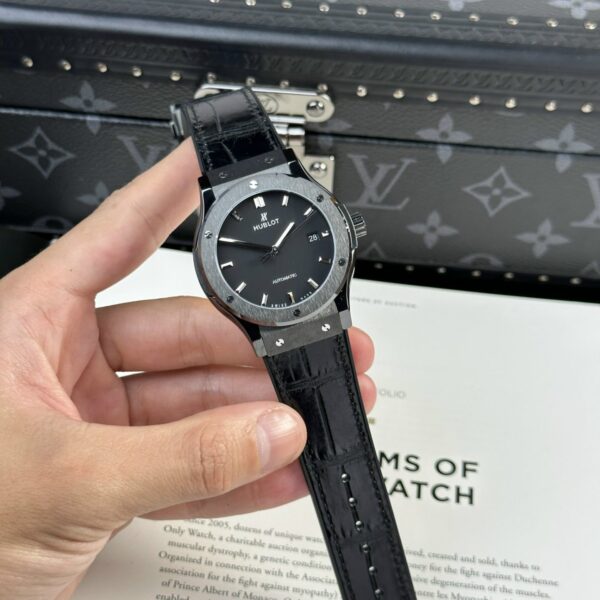 Dong Ho Hublot Rep 11 Classic Fusion Ceramic Tinh Chinh Nam Mau Den 42mm 8 1