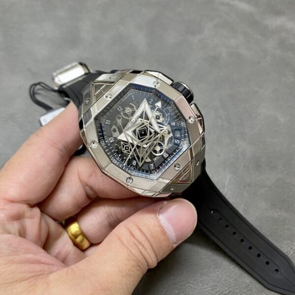 Dong Ho Hublot Rep 11 Spirit Of Big Bang Sang Bleu Nam 42 7 1