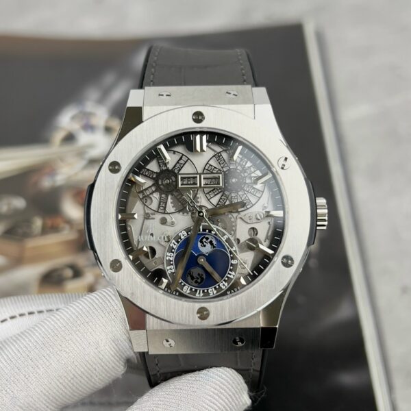 Dong Ho Hublot Replica 11 Aerofusion Moonphase Co Lo May 45mm 3 1