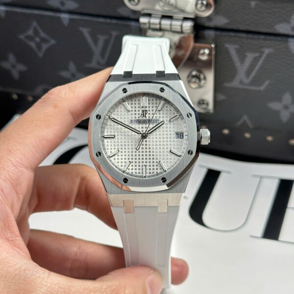 Dong Ho Nam Audemars Piguet Royal Oak 15500 Replica 11 Mau Trang Nha May APS 41mm 2 1