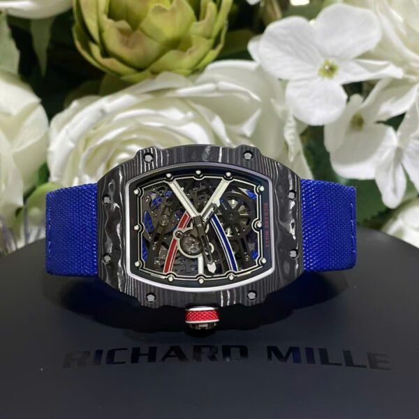Dong Ho Richard Mille Che Tac RM67 02 Vo Carbon Sieu Mong Trong Luong 37 Grams Sieu Nhe 38.7×47 4 1