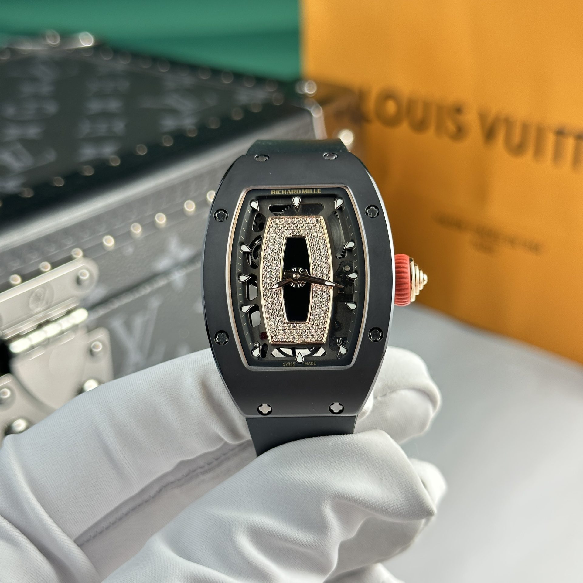 Richard Mille Best Super Clone Watch RM07 Black Ceramic 36mm - Image 2