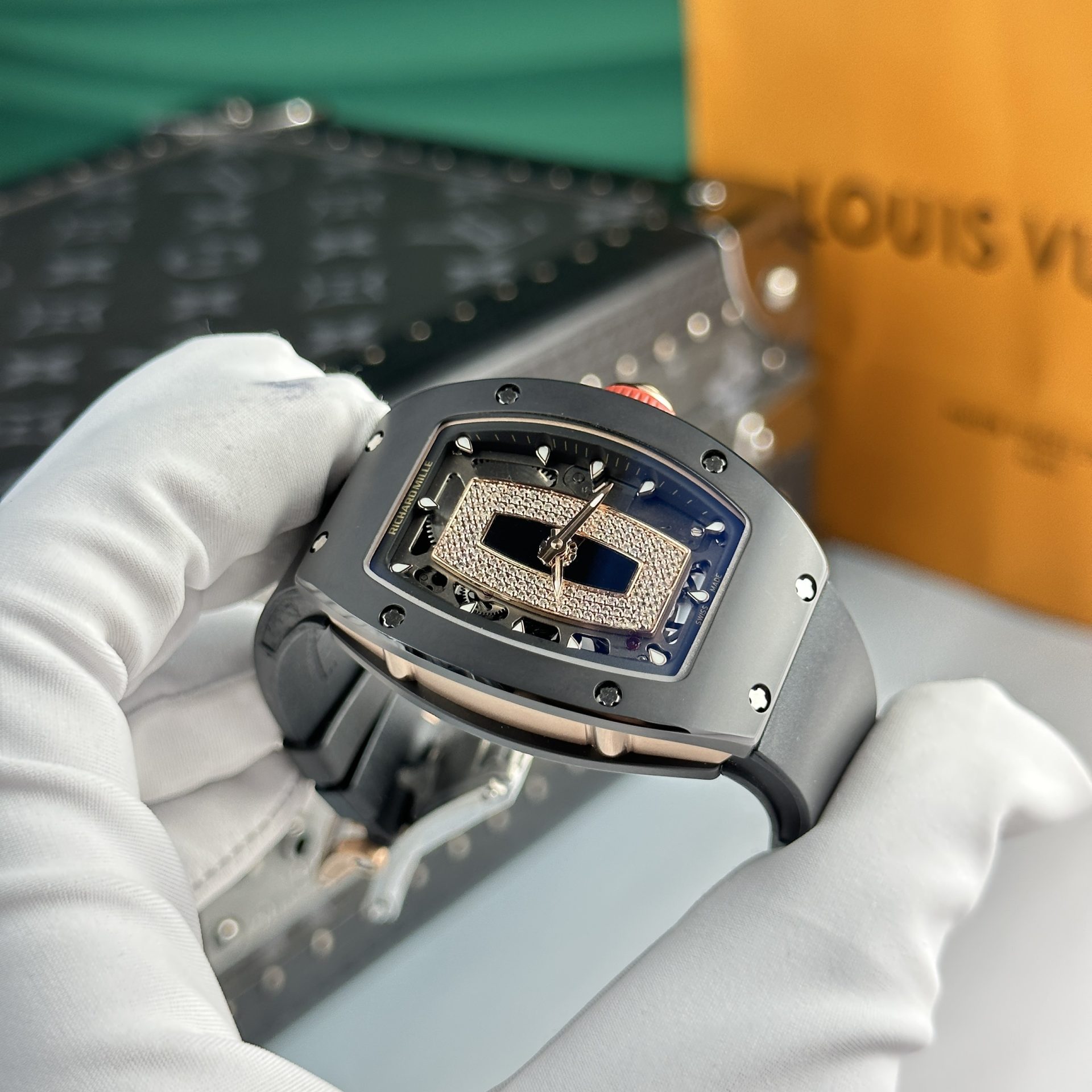 Richard Mille Best Super Clone Watch RM07 Black Ceramic 36mm - Image 4
