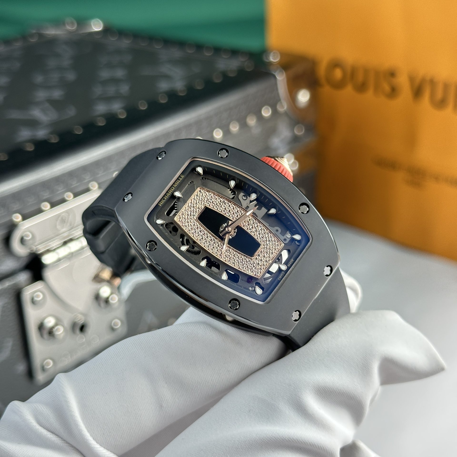 Richard Mille Best Super Clone Watch RM07 Black Ceramic 36mm - Image 3