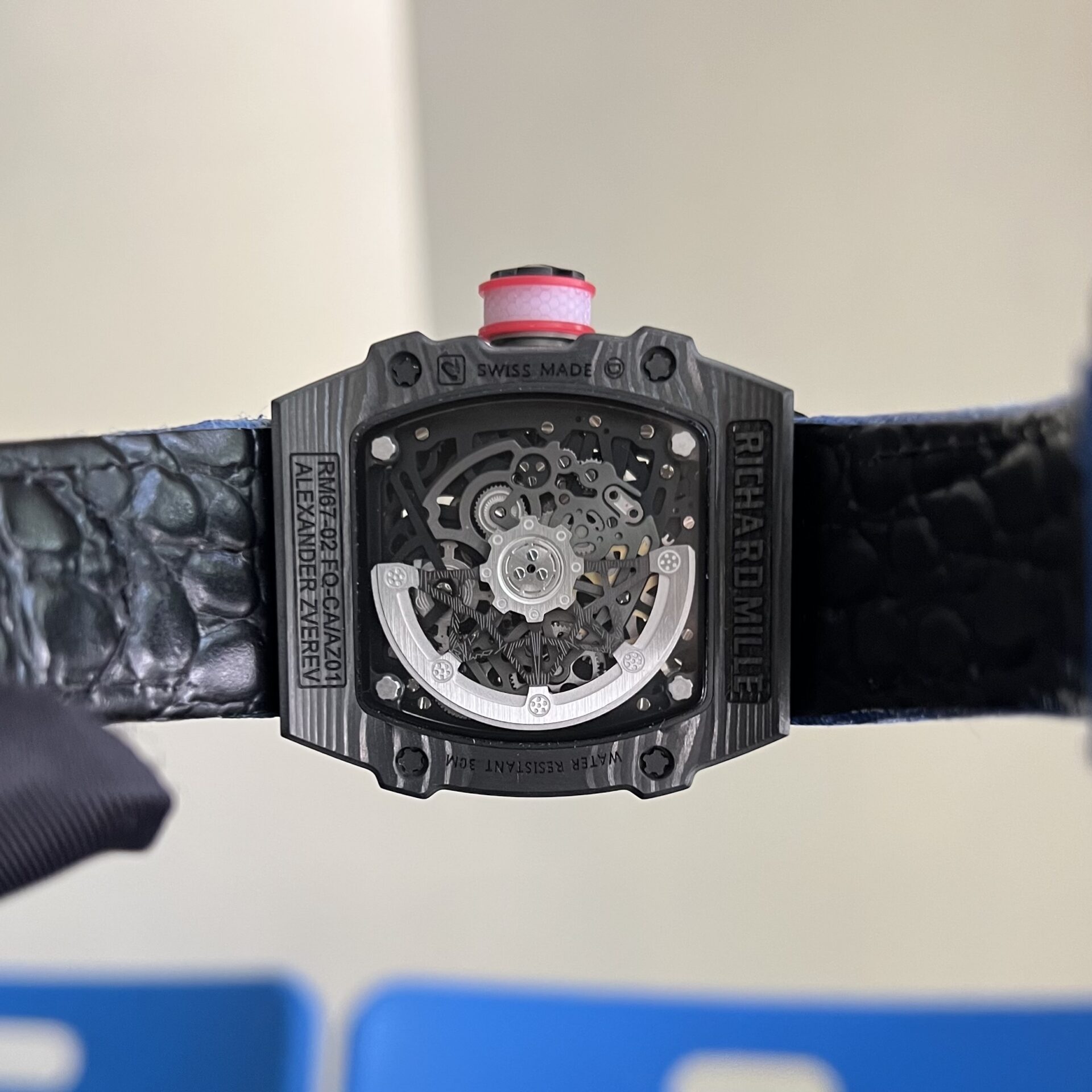 Richard Mille Super Clone Watch RM67-02 Carbon Shell Automatic 39x48mm - Image 6