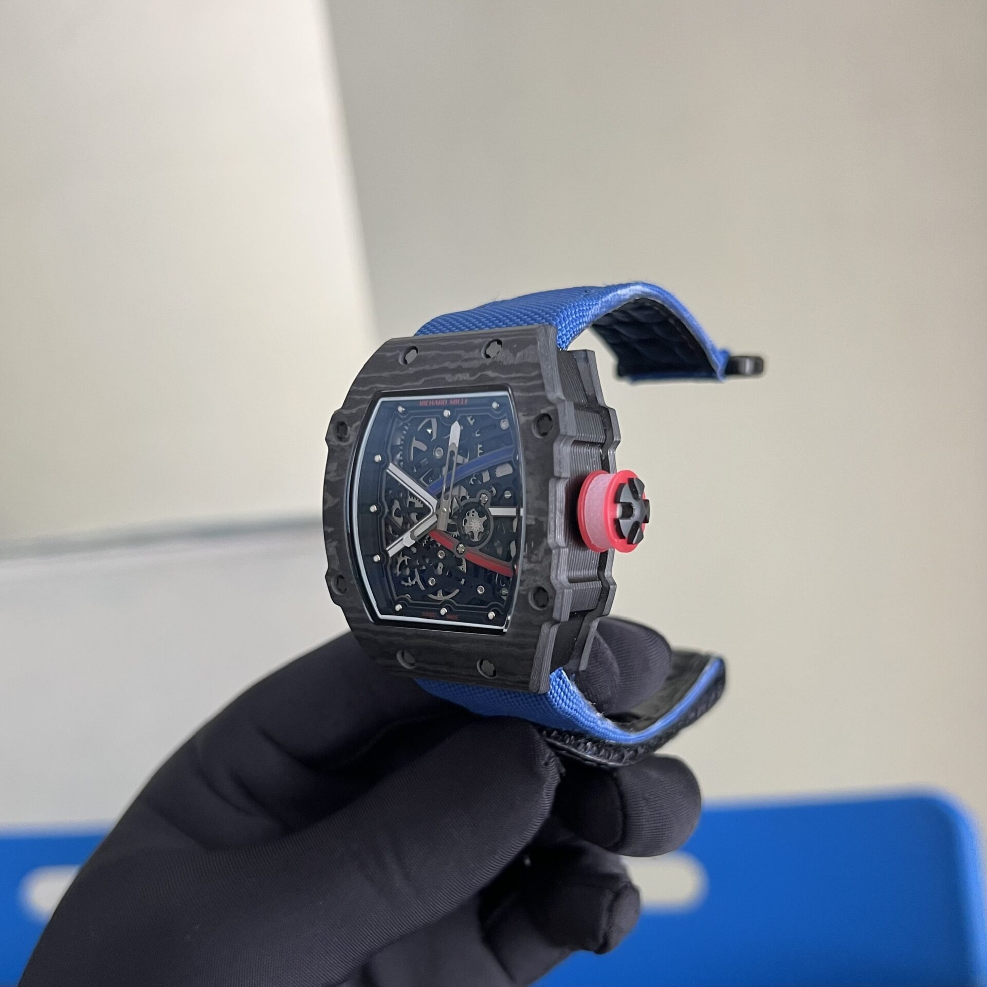 Richard Mille Super Clone Watch RM67-02 Carbon Shell Automatic 39x48mm - Image 4