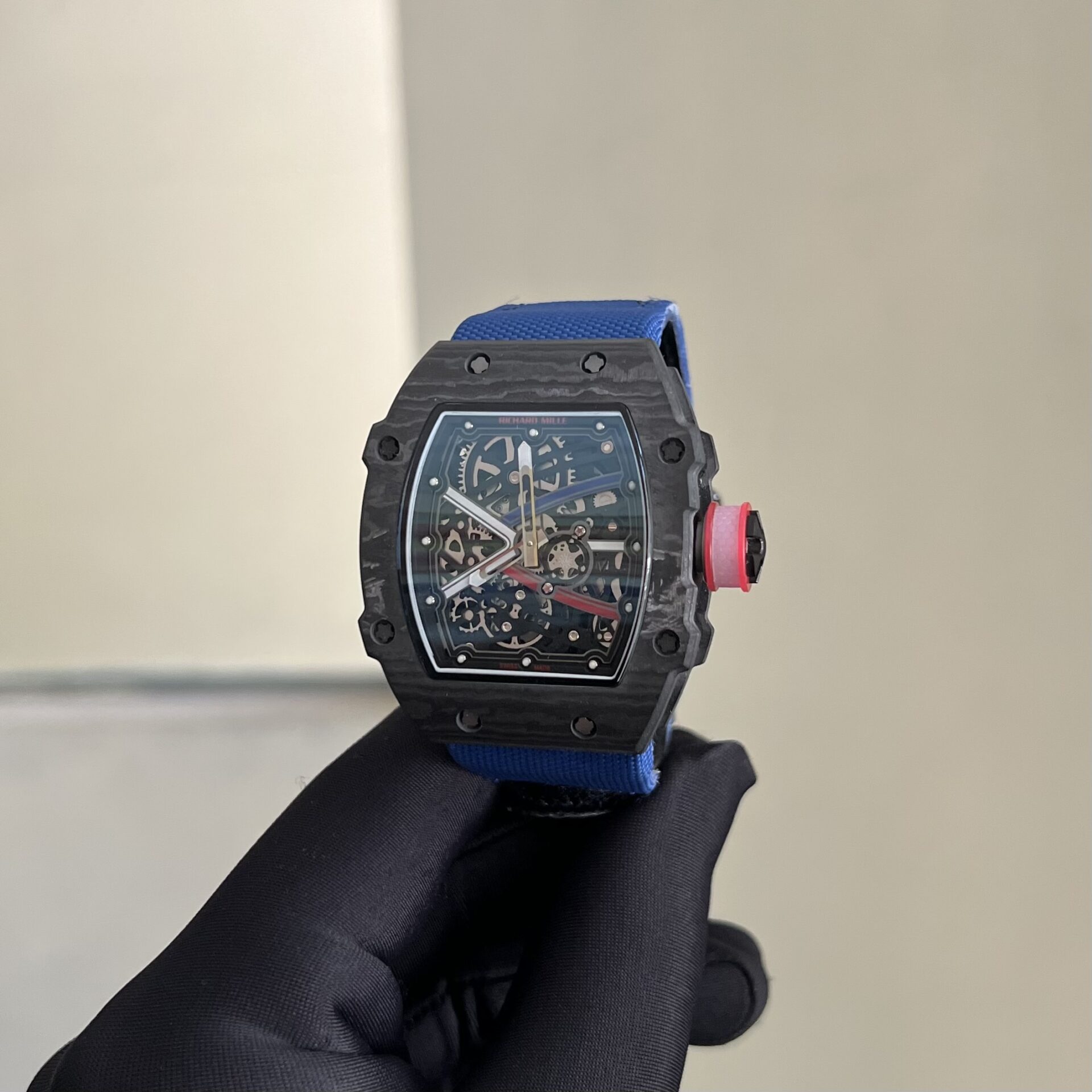 Richard Mille Super Clone Watch RM67-02 Carbon Shell Automatic 39x48mm - Image 3