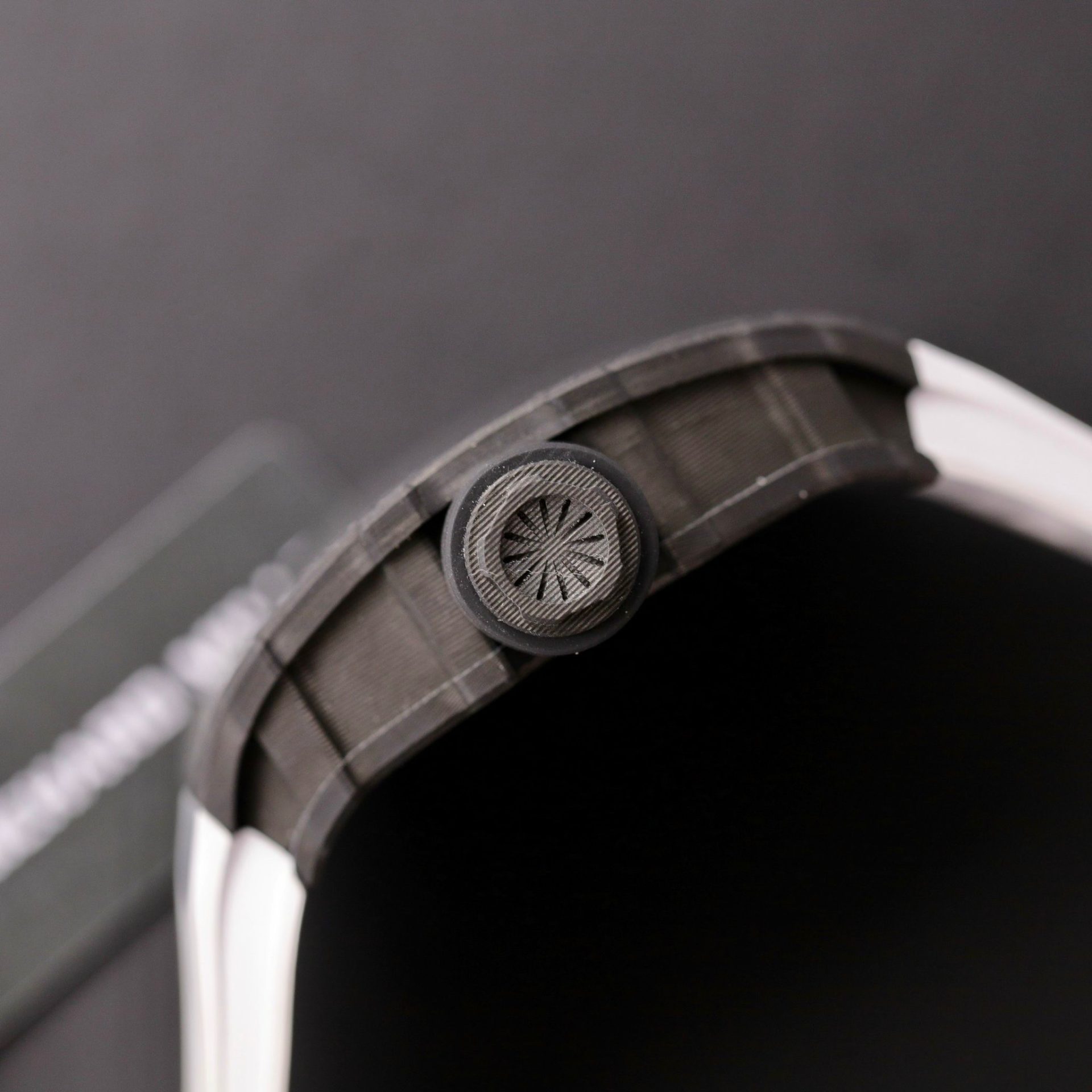 Richard Mille Super Clone Watch RM35-01 Carbon Rubber Strap BBR Factory 44mm - Image 7