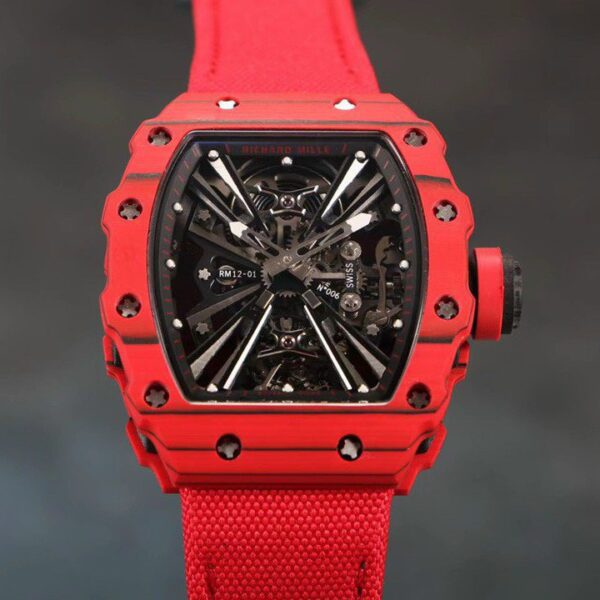 Dong Ho Richard Mille Nam Rep 11 RM12 01 Tourbillon Mau Do 40mm 3 1