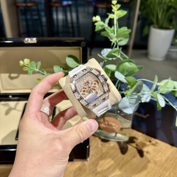 Dong Ho Richard Mille RM011 Replica 11 Dinh Full Da Nam 3 1