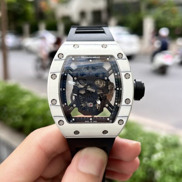 Dong Ho Richard Mille RM052 Tourbillon Skull Carbon Rep 11 EUR 43mm 6 scaled 1