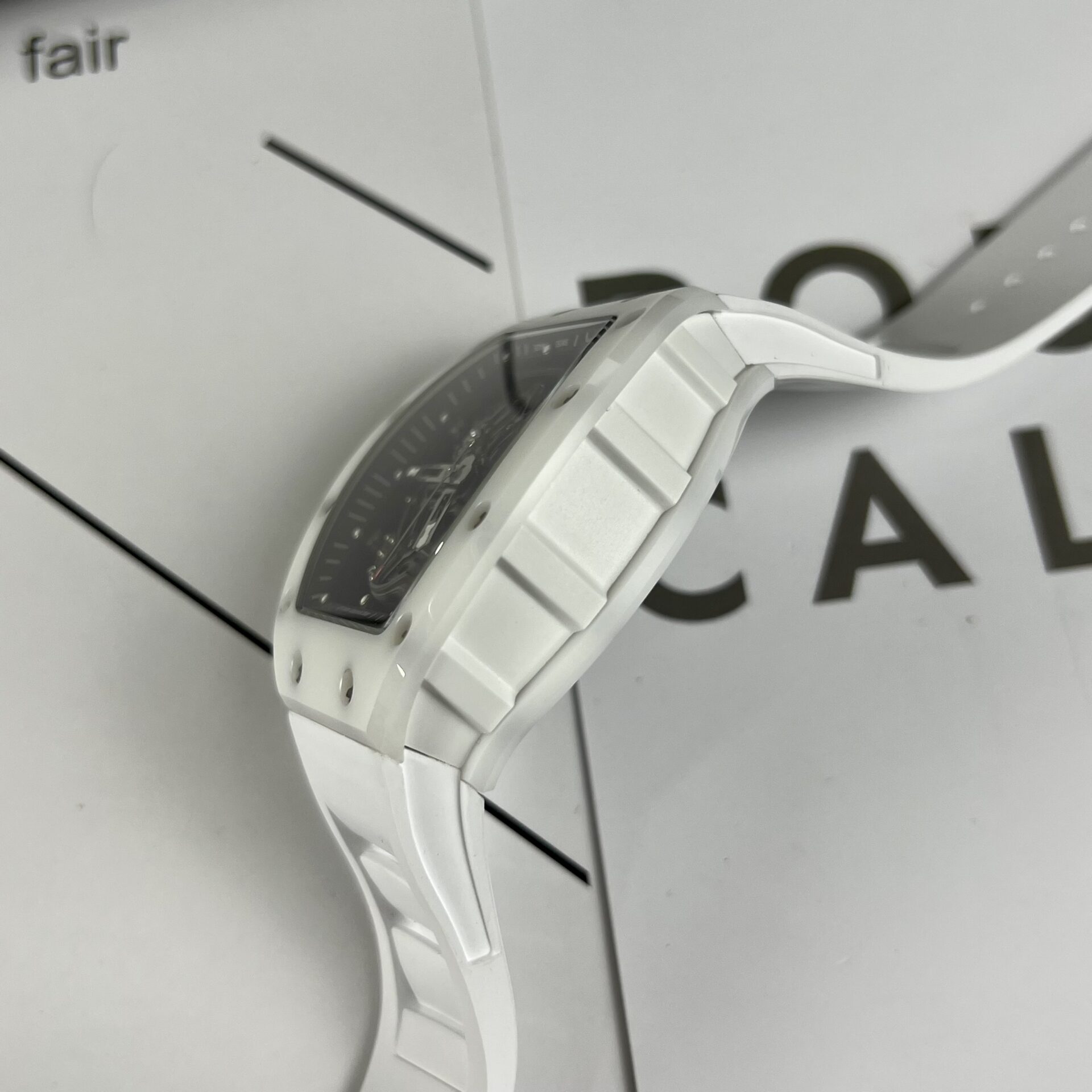 Richard Mille RM055 White High Quality Super Clone Watch 45mm - Image 4