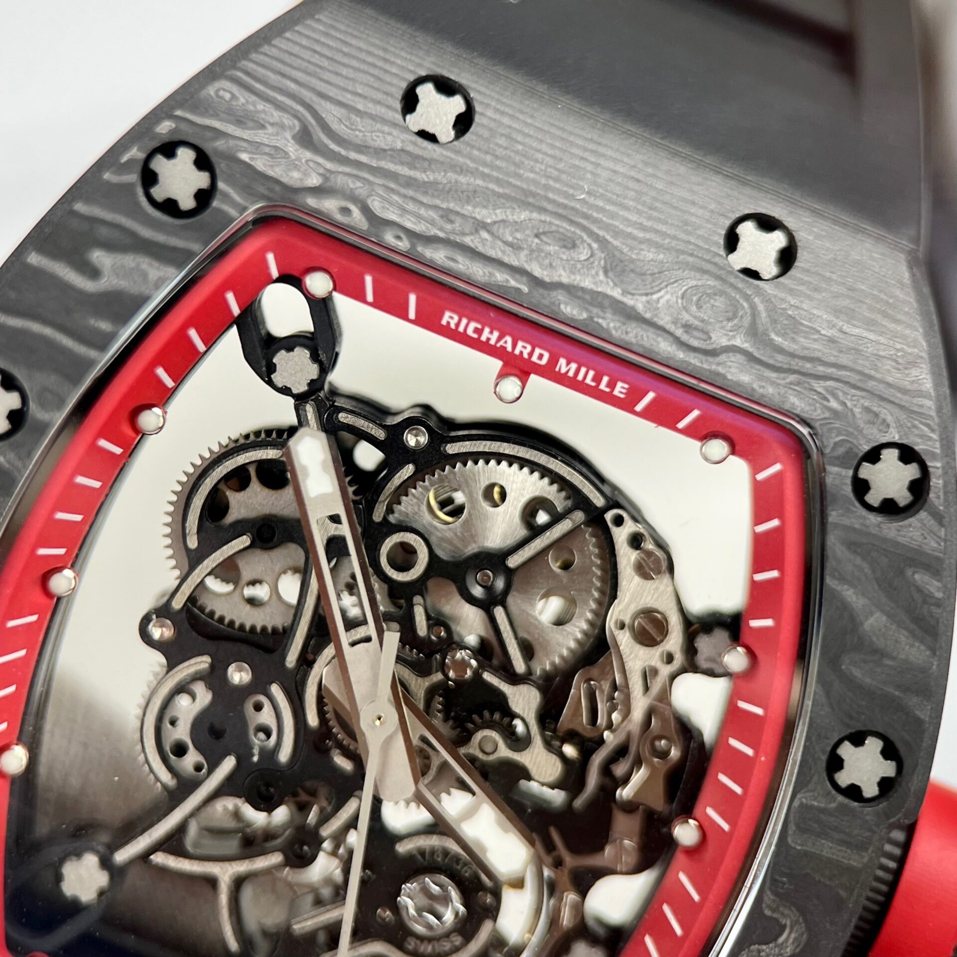 Richard Mille RM055 Super Clone 1:1 Watch Black BBR Factory 45mm - Image 4