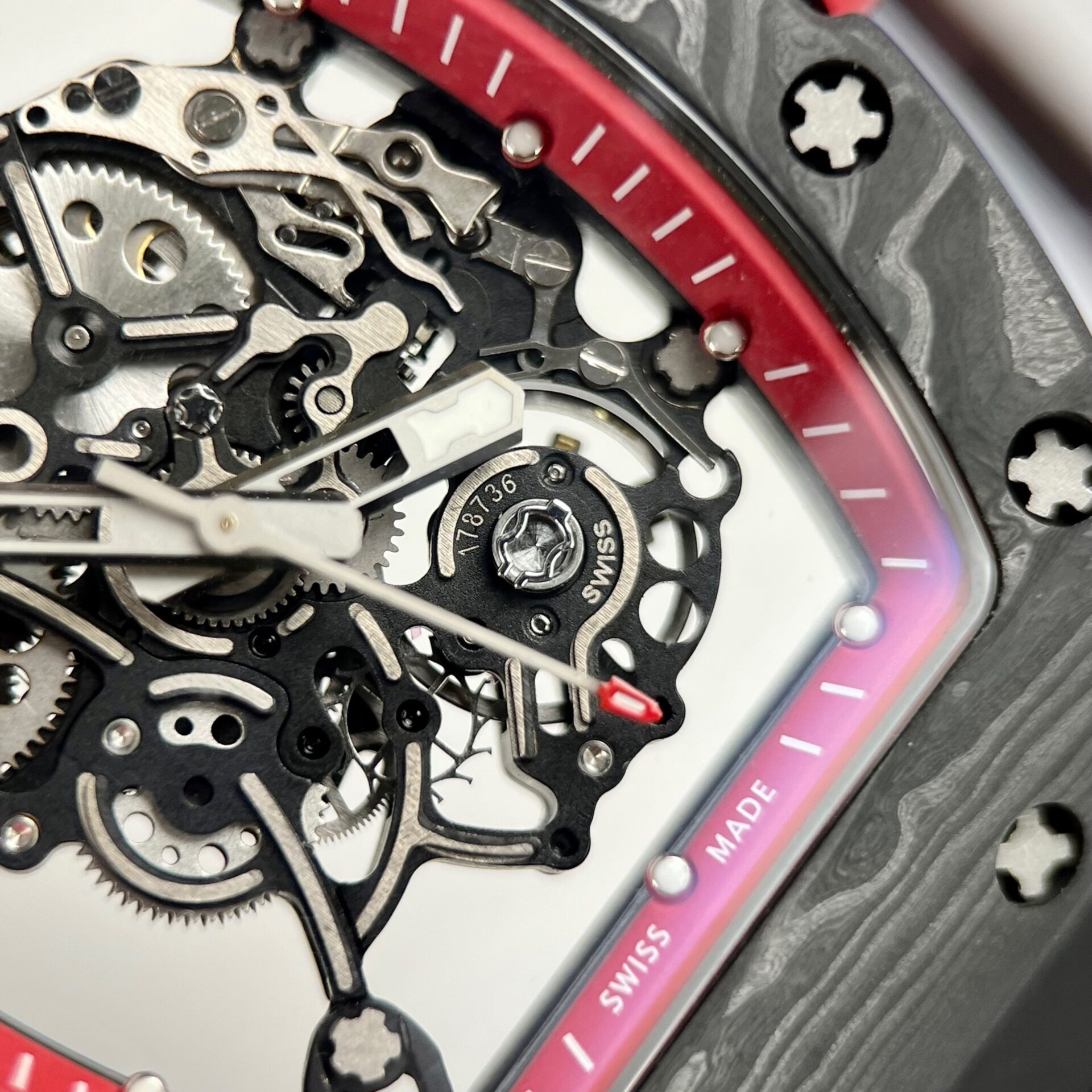 Richard Mille RM055 Super Clone 1:1 Watch Black BBR Factory 45mm - Image 5