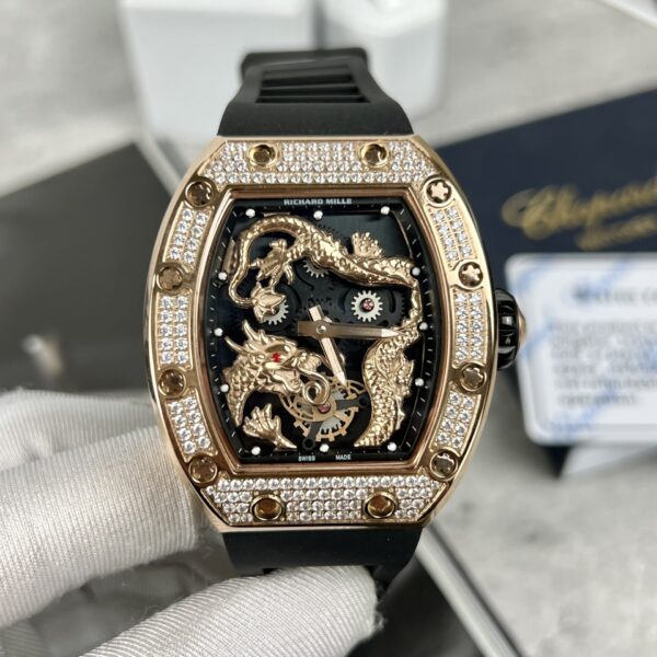 Dong Ho Richard Mille RM057 Jackie Chan Dinh Full Da 44mm 2 1