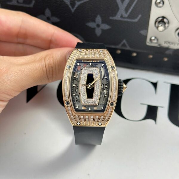 Dong Ho Richard Mille RM07 01 Replica 11 Nu Dinh Da Day Cao Su Xuong ZF 36mm 1 1