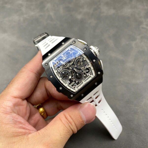 Dong Ho Richard Mille RM11 03 Automatic Flyback Chronograph Replica Nha May KU 45x50mm 4 1