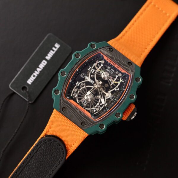 Dong Ho Richard Mille RM21 01 Che Tac Tourbillon Carbon Replica 43mm 1