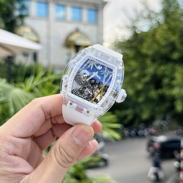 Dong Ho Richard Mille RM26 01 Tourbillon Sapphire Gau Truc 43mm 6 1