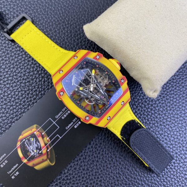 Dong Ho Richard Mille RM27 03 Tourbillon Full Carbon Sieu Nhe 44mm 5 1