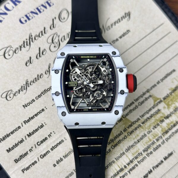 Dong Ho Richard Mille RM35 01 Rafael Nadal Replica 11 Nha May BBR 42mm 7 1