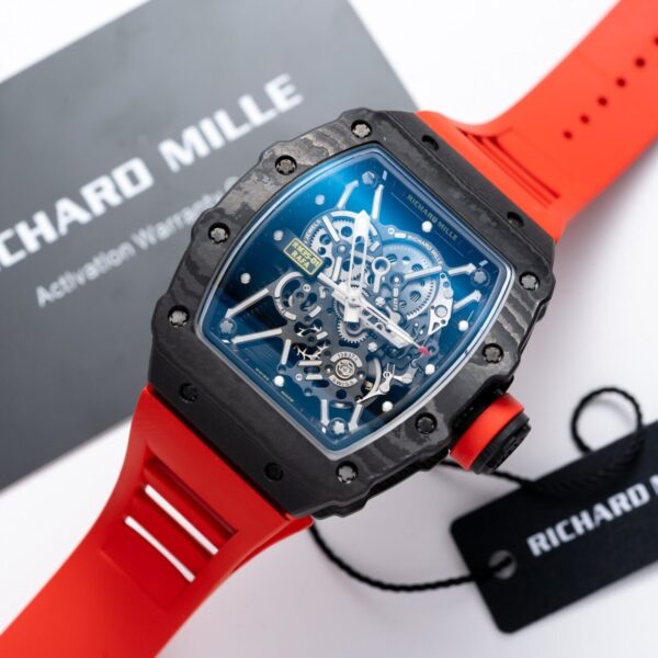 Dong Ho Richard Mille RM35 01 Replica 11 Day Cao Su Do 45mm 1 1