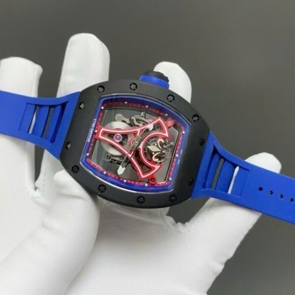 Dong Ho Richard Mille RM52 03 Paris Saint Germain Tourbillon Rep 1 1 Gom Den 40x48mm 3 1