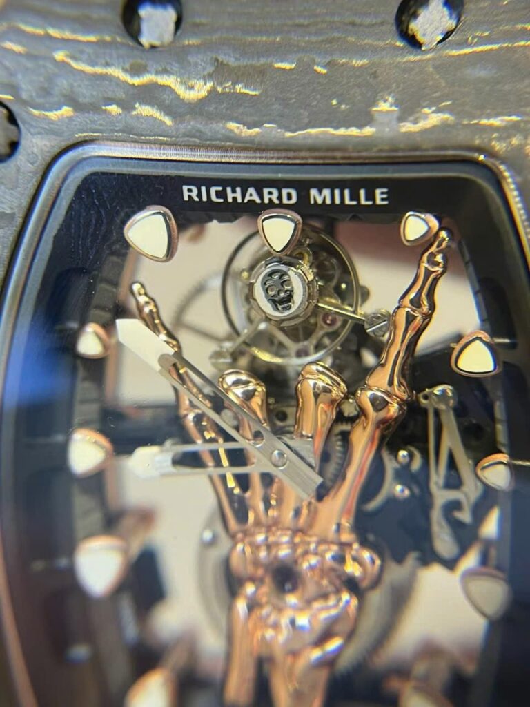Richard Mille RM66 Custom Tourbillon Carbon 18K Gold Wrapped VIP 42.7mm - Image 3
