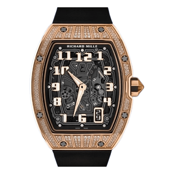 Dong Ho Richard Mille RM67 01 Skeleton Extra Flat Diamond Pave Che Tac Sieu Mong 387mm 1