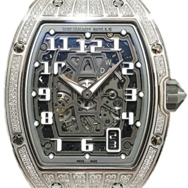 Dong Ho Richard Mille RM67 01 Skeleton Extra Flat Diamond Pave Tuy Chinh Sieu Mong 387mm 1 1