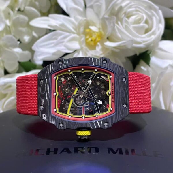 Dong Ho Richard Mille RM67 02 Carbon Che Tac Sieu Mong Sieu Nhe 37 Grams 38.7×47 18 1