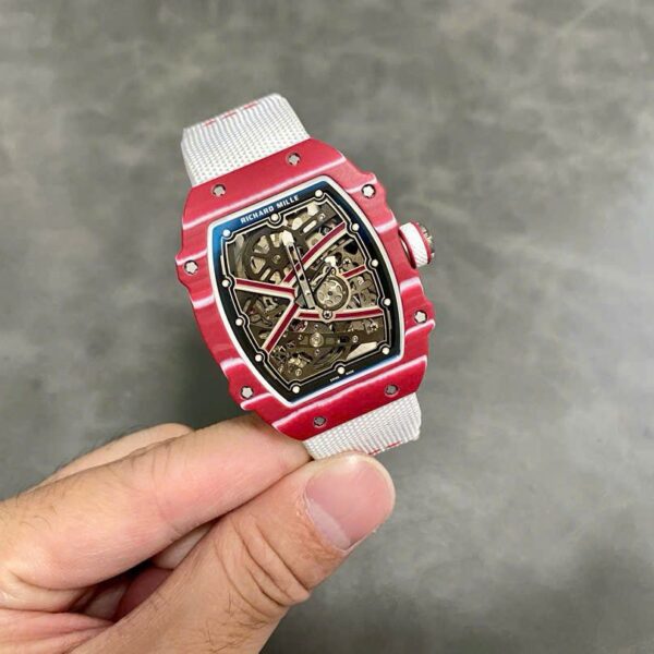 Dong Ho Richard Mille RM67 02 Che Tac Vo Carbon Sieu Mong Sieu Nhe Trong Luong 37 Grams 38.7×47 3 1