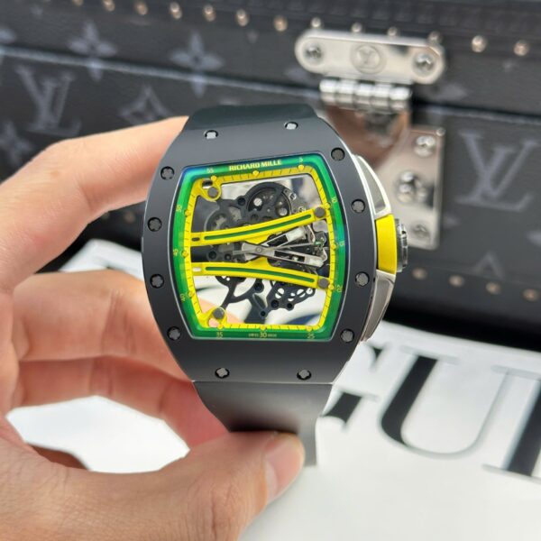 Dong Ho Richard Mille Rep 11 RM61 01 Manual Winding Yohan Blake Vo Gom Den ZF 42.7×50 1 1