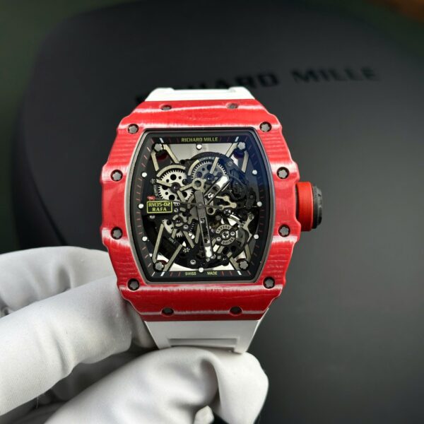 Dong Ho Richard Mille Replica 11 Cao Cap RM35 02 Rafael Nadal Red Quartz TPT 44mm 6 1