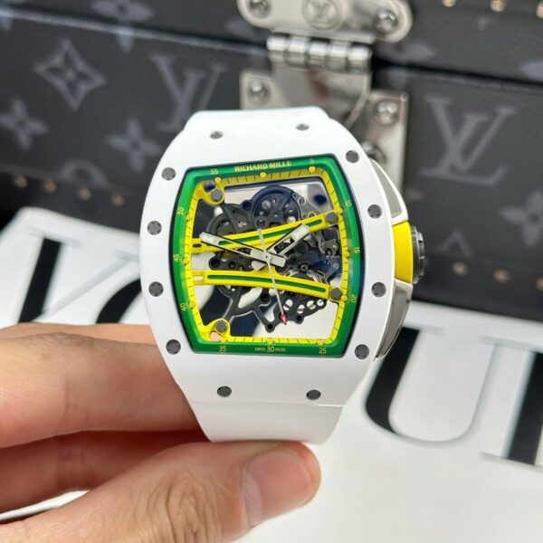 Dong Ho Richard Mille Replica 11 RM61 01 Manual Winding Yohan Blake Vo Gom Trang ZF 42.7x50 10 1