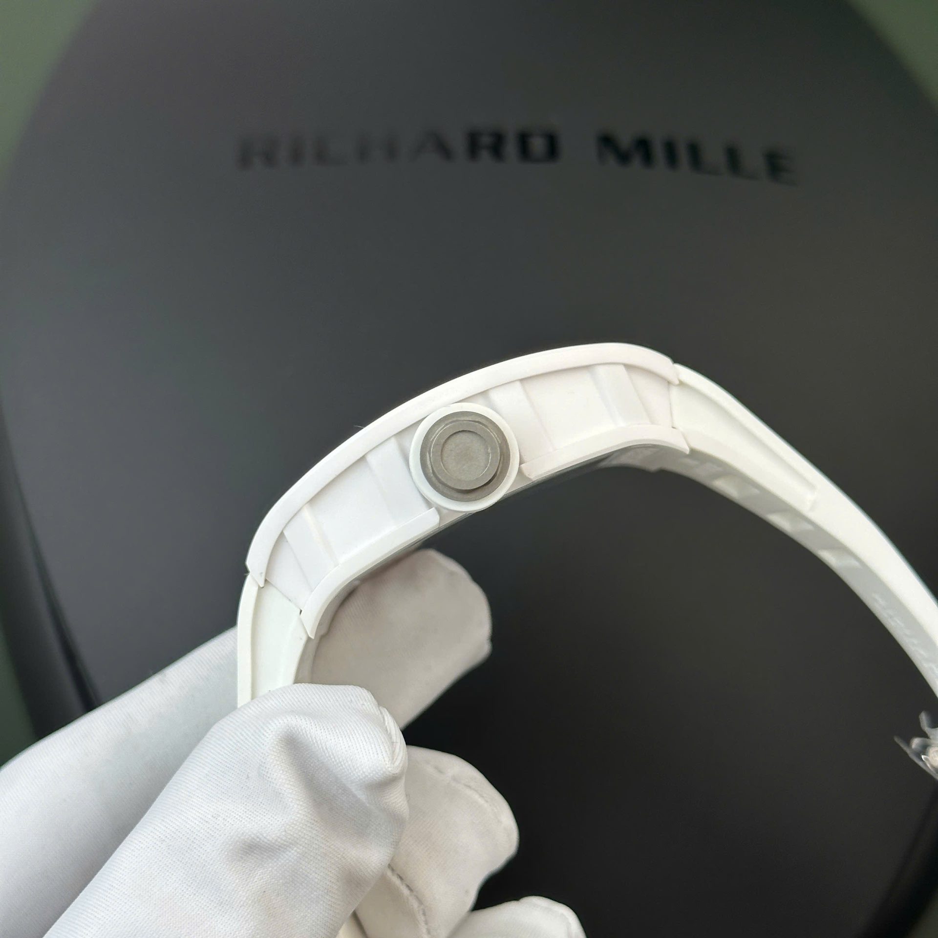Richard Mille RM055 Bubba Watson Best Super Clone Watch White Ceramic BBR Factory 42,7×49,7 - Image 8